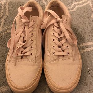 ‼️ SOLD ‼️ Pink Old Skool Vans Size 7